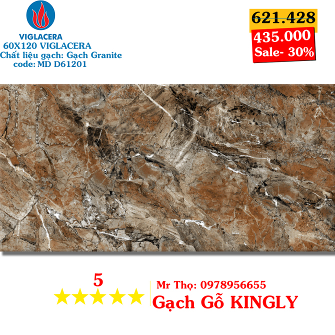 Gạch Viglacera 600x1200 MD D61201